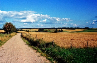 Landschaft in Masuren, Polen